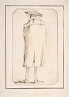 Caricature of a Man Seen from Behind