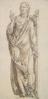 Study for a Draped Figure of Christ