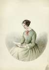 Portrait of Woman Reading
