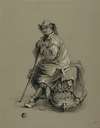 Fisherman Seated on Lobster Pot