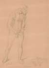 Nude Study for a Figure of an Italian in the Painting ‘The Upbringing of Sigismund Augustus’