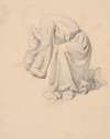 Study of robes of Joseph of Arimathea to the painting ‘Entombment’