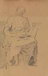 Study of a Seated Figure