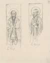 Saint Basil and Saint Cosmas. Copies of the iconostasis in Bohorodchany