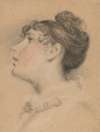 Head of a Girl; Probably a Study of Mrs. De Wint