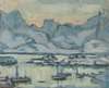 Boat with Net. Study from Lofoten