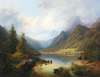 A View Of Hintersee With Reiteralm