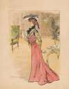 La Nouvelle Mode, No. 22: 2 Juin 1901: omslag met lezende dame