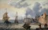 Dutch Harbour with Sailing Ships