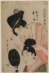The Lovers Okiku and Kozuke (from the series An Elegant Comparison of Charming Features)