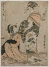 The Courtesan Misyama of Chojiya (from the series Eight Views of Beautiful Women of the Green Houses)