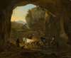 Peasants with Cattle in a Cave
