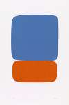 Blue over Orange (Bleu sur orange) from Suite of Twenty-Seven Color Lithographs