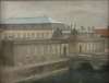 View of Christiansborg Palace. Late Autumn
