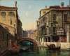 Venice, A View of the Canal Sottoportico della Quercia