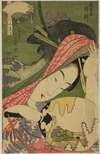 The Courtesan Takigawa of the Ogiya, from the series ‘Beauties of the Five Festivals (Bijin gosekku)’
