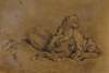 Lionne déchirant la poitrine d’un Arabe, after Delacroix
