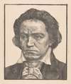 Portret van Ludwig van Beethoven