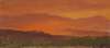 Hudson Valley and Distant Mountains at Sunset