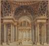 Stage Design, Interior of Papal Palace