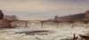 La Seine et le Pont des Arts, en janvier 1848