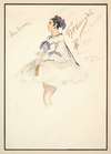 Costume Design for ‘Fifth Ballet Girl’ (Short White Dress)