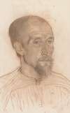 Portret van Petrus Koninks, naar rechts