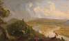 Sketch for View from Mount Holyoke, Northampton, Massachusetts, after a Thunderstorm (The Oxbow)