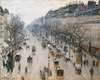 The Boulevard Montmartre on a Winter Morning