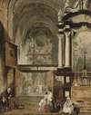 The interior of Santa Maria Gloriosa Del Frari, Venice