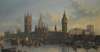 The Palace Of Westminster From The Thames