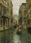 A Family Outing On A Venetian Canal