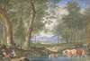 Landscape with Cows in a Brook