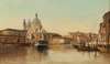 Venedig, Kanal Grande mit Blick auf Santa Maria della Salute