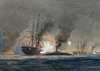 Action Between U.S.S. Brooklyn and C.S.S. Ram Manassas at Forts Jackson and St. Philip