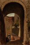 Archway with Woman