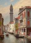 Une Vue a Venise, San Giorgio dei Greci, Italie
