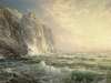 Rocky Cliff with Stormy Sea, Cornwall