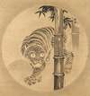 Tiger Emerging from Bamboo