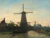 Windmills near Rotterdam