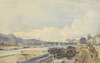 Gezicht over de Seine ter hoogte van de Pont des Arts