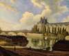 Le pont Royal et le Pavillon de Flore, vus du quai Voltaire