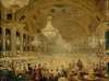 Le Banquet des dames dans la salle de spectacle des Tuileries (bals de 1835)