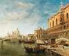 A View of Venice, with the Doge’s Palace and Punta della Dogana in the Distance