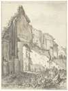 Ruïnes van een gebouw te Utrech