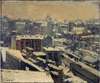 Montmartre sous la neige (emplacement du nouvel hippodrome)