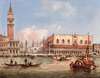 Venice, a view of the Piazzetta and the Doge’s Palace from the Bacino di San Marco
