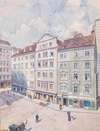 Wiener Häuserfront