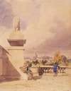 Le pont de la Concorde et la Chambre des Députés, vue prise de la terrasse des Tuileries