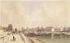 Le Pont-Royal en 1833